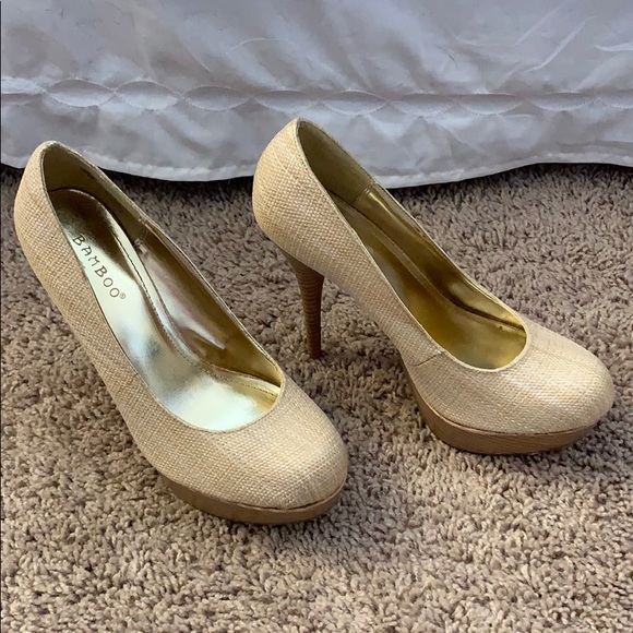 BAMBOO Shoes - Nude pumps